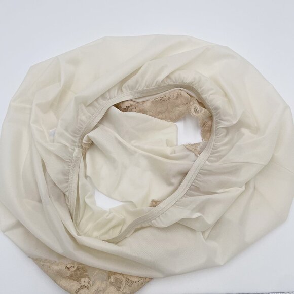 Vintage 1950s Vanity Fair Pettipants Bloomers Lace Shorts Tricot Nylon Pillowtab - Picture 5 of 10